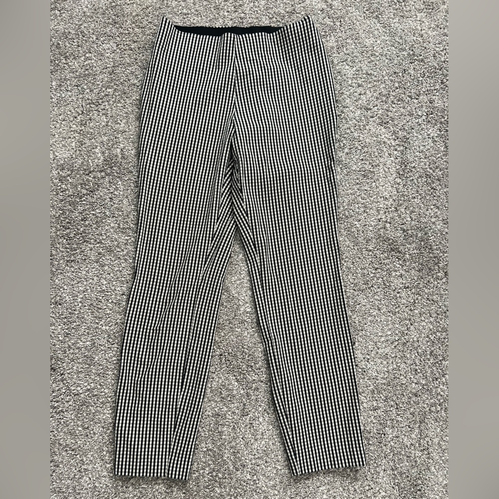 a new day Black and White Gingham Slim-Fit Women’s Chinos